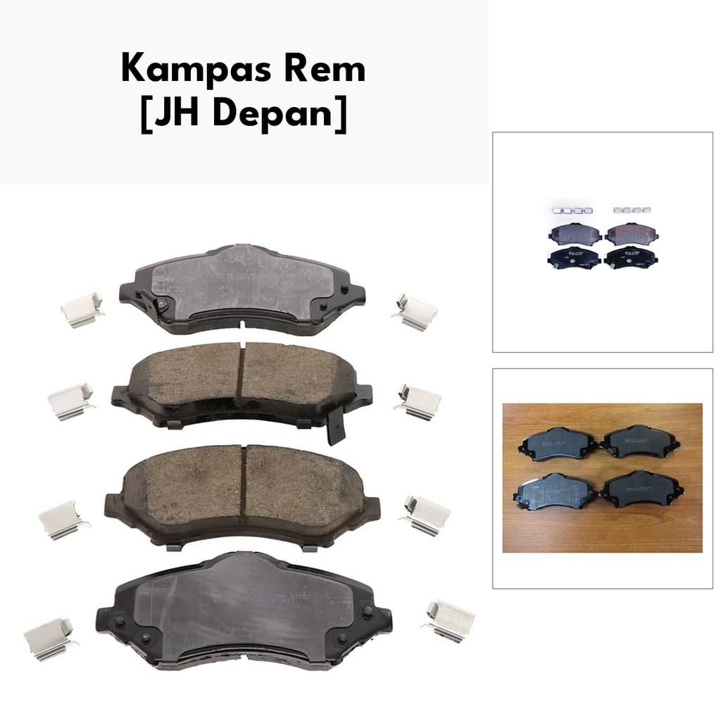 Kampas Rem - Brake Pad Depan JK