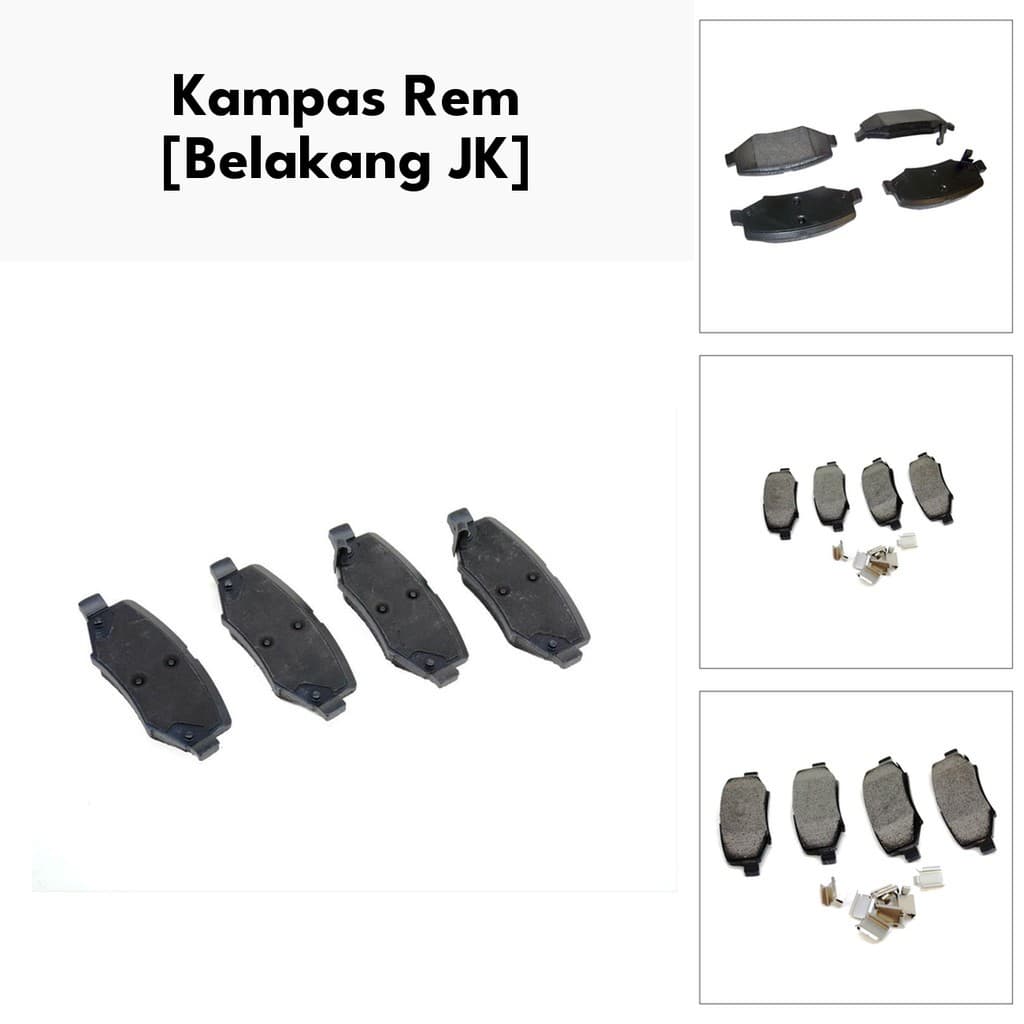 Kampas Rem - Brake Pad Depan JK