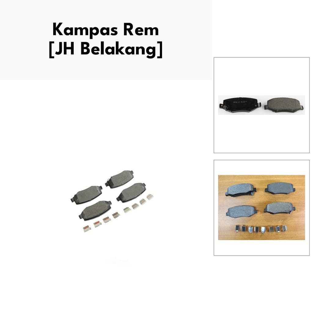 Kampas Rem - Brake Pad Depan JK