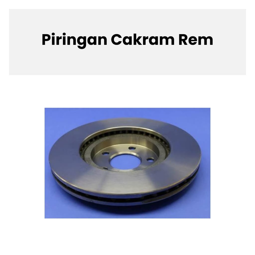 Piringan Cakram Rem - Disc Brake Depan JC 30