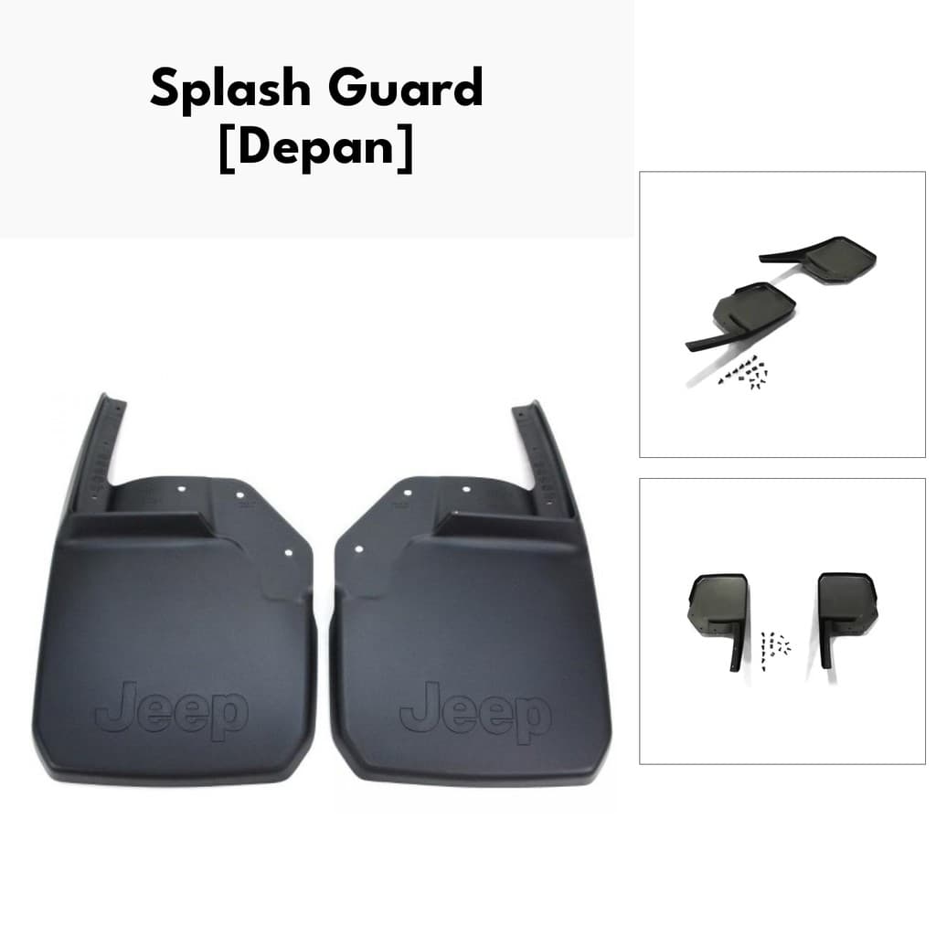 Cepet Lumpur Splash Guard Mud Flap - Cepet Lumpur Depan JK