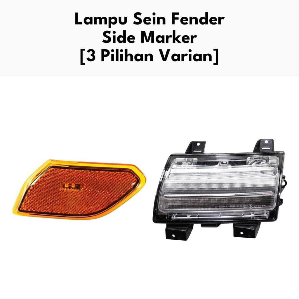 Jual Lampu Sein Fender Side Marker untuk Jeep Wrangler JK 2.8L 2777cc I4 DOHC Turbo Diesel CRD ENS Harga Murah Original