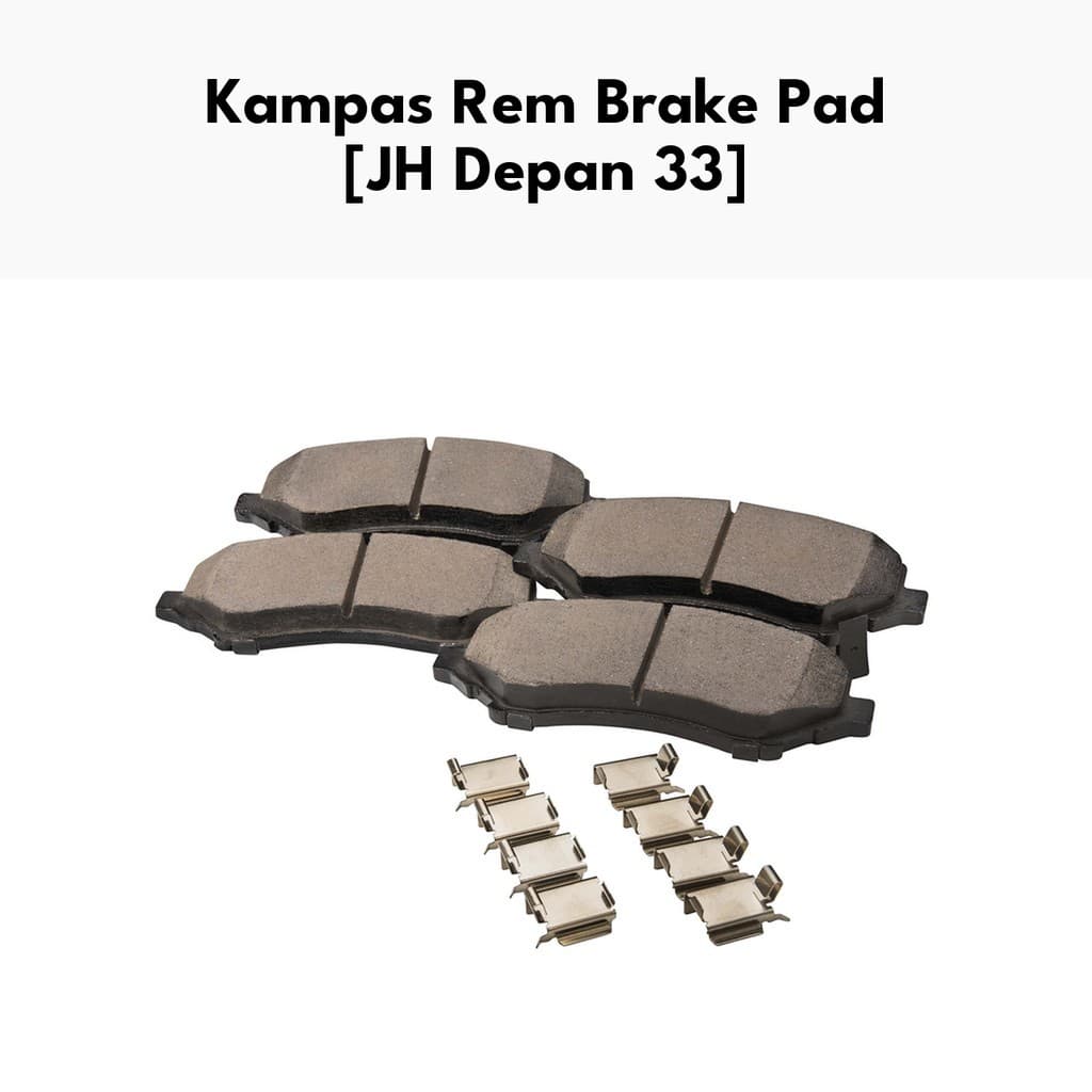 Kampas Rem Brake Pad - Brake Pad Belakang JC 30