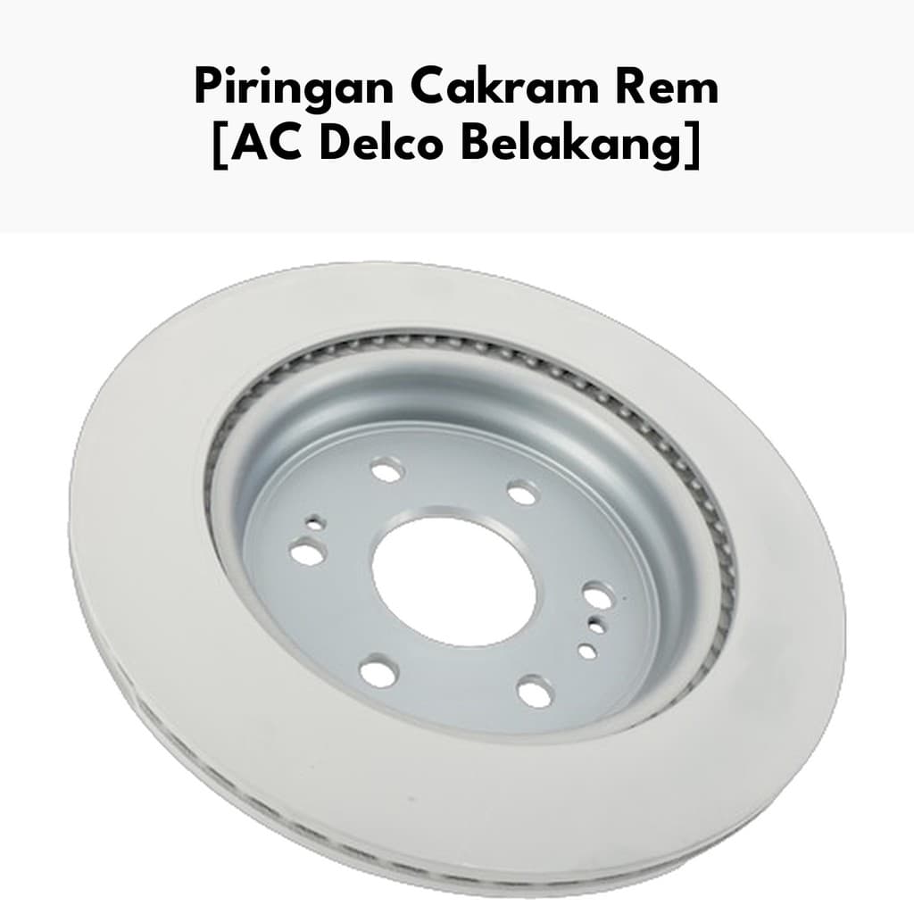 Piringan Cakram Rem AC Delco Belakang - Disc Brake Belakang Yukon