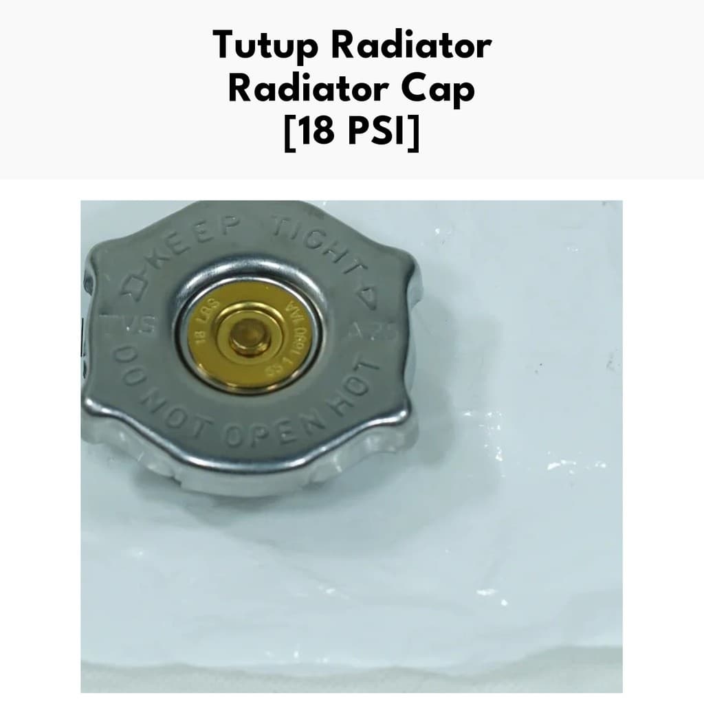 Tutup Radiator Radiator Cap - Tutup Radiator 18-PSI