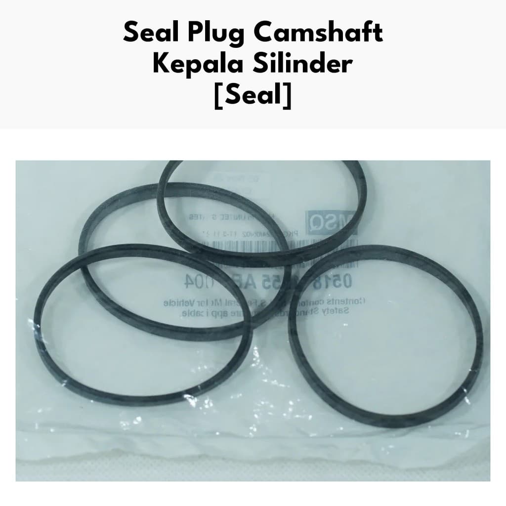 Seal Plug Camshaft Kepala Silinder - Seal Campasher JK 3,6