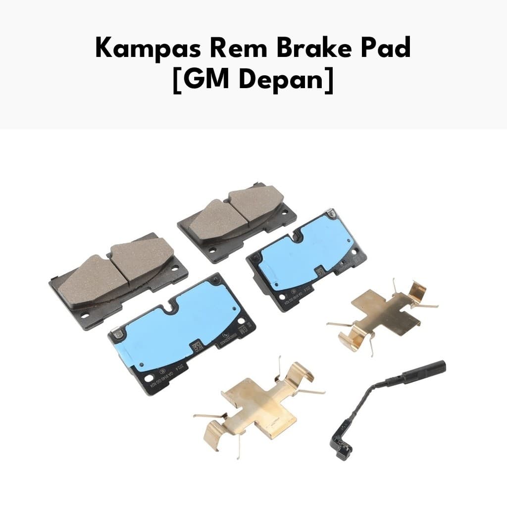 Kampas Rem Brake Pad GM Depan - Brake Pad Depan Yukon