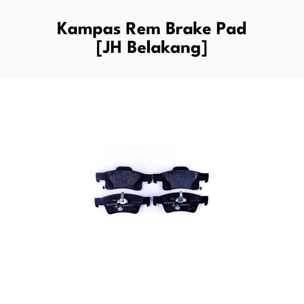 Kampas Rem Brake Pad - Brake Pad Depan WK