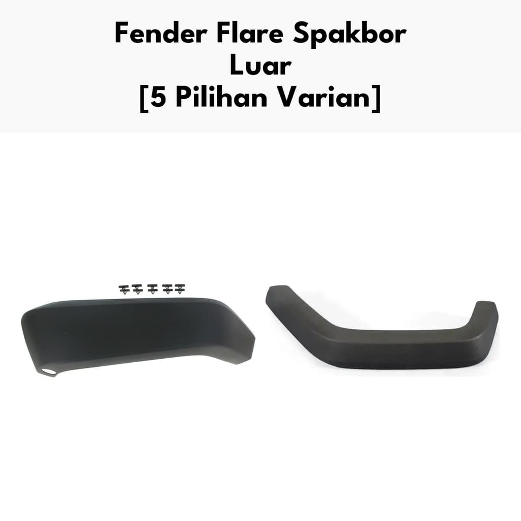 Jual Fender Flare Spakbor Luar untuk Jeep Wrangler JK Harga Murah Original