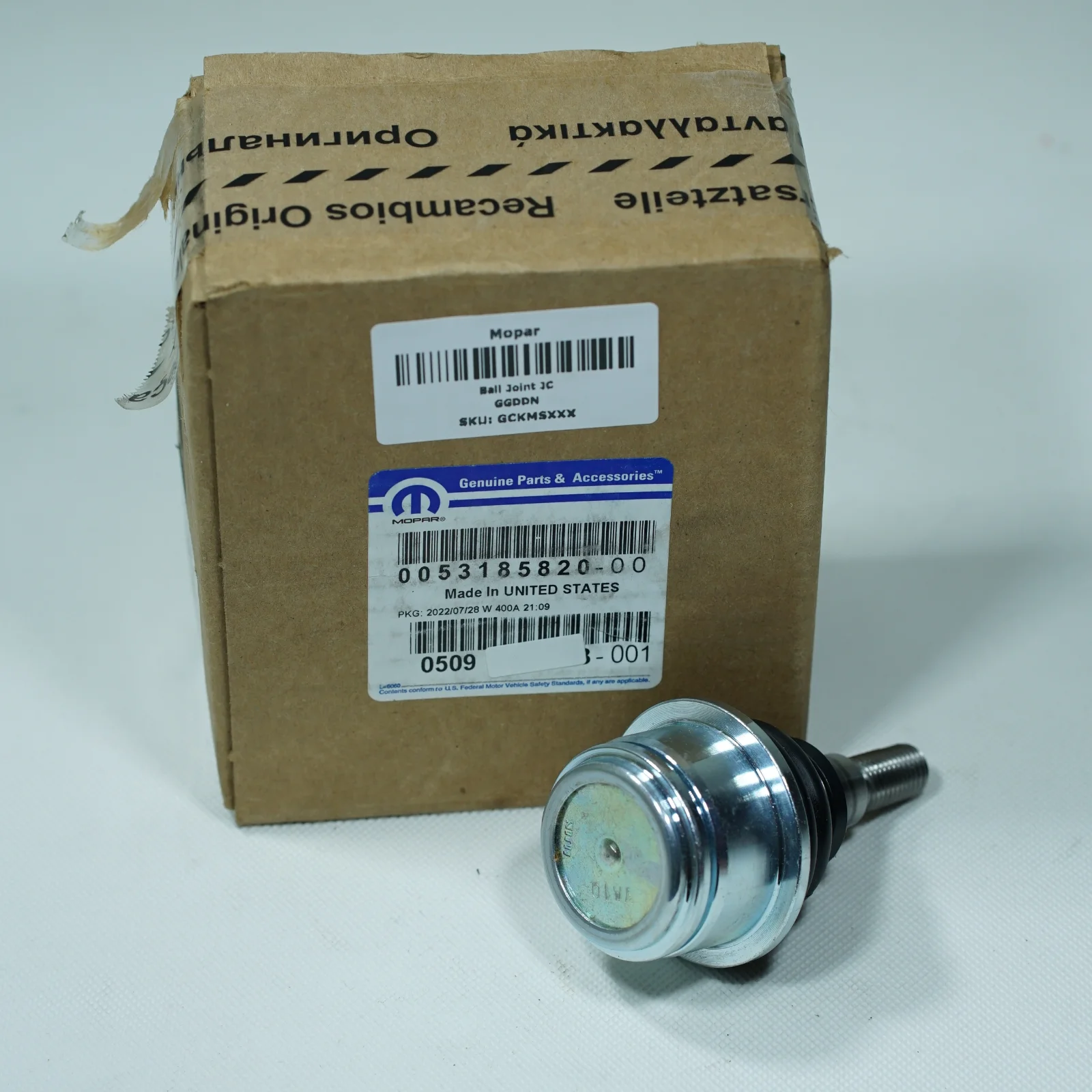 Ball Joint Dodge Journey JC 2.4L 2400cc Mopar thumbnail