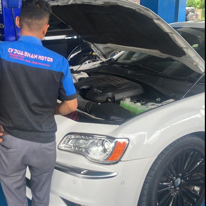 Bengkel dan Toko Sparepart Mobil CBU Amerika Eropa - Chrysler - 300c - Ganti Busi - Foto 37