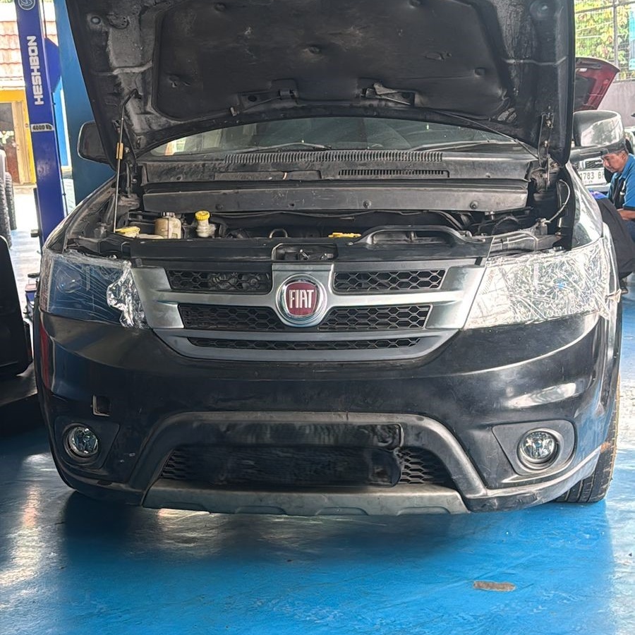 Bengkel dan Toko Sparepart Mobil CBU Amerika Eropa - Dodge - Journey - Ganti Tabung Coolant Reservoir - Foto 33